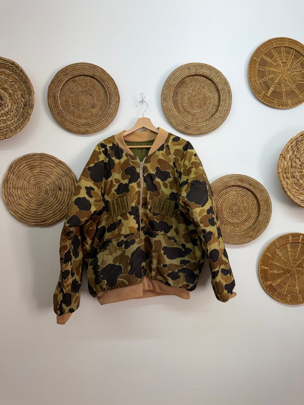 Vintage 90s Columbia Reversible Camo Hunting Coat Mens XL